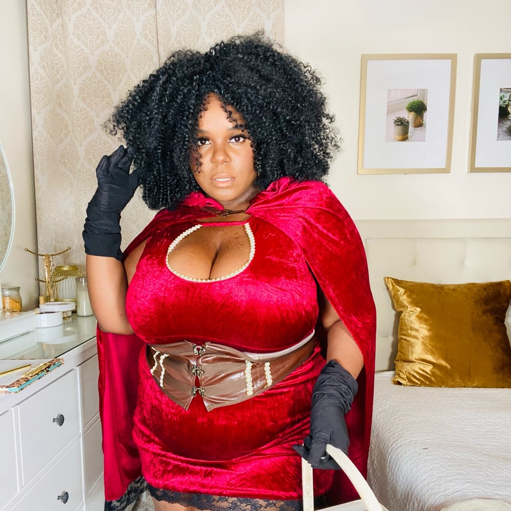 Plus Size Red Riding Hood Halloween Costume